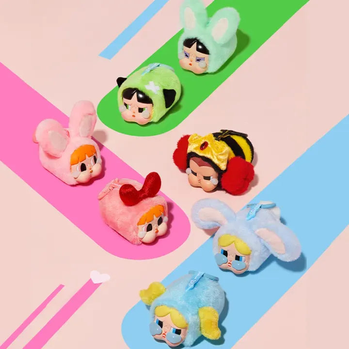POP MART CryBaby × Powerpuff Girls Series – Vinyl Face Blind Box