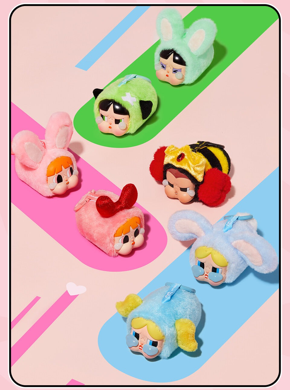 POP MART CryBaby × Powerpuff Girls Series – Vinyl Face Blind Box
